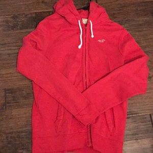 Hollister zip hooded jacket
